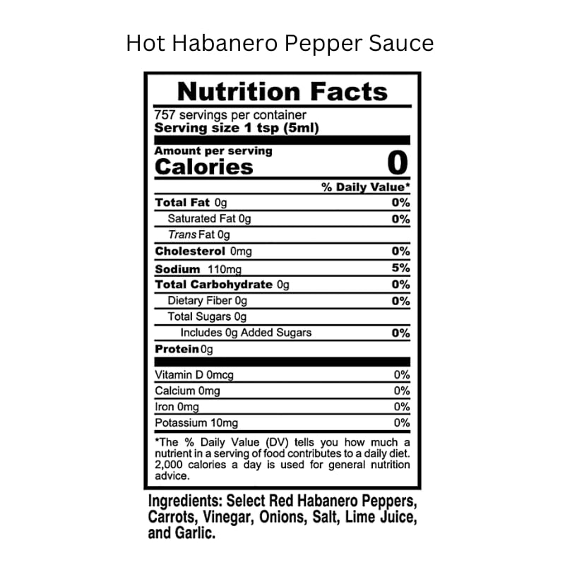 Marie Sharps HOT and Green Habanero Pepper Sauce 10oz