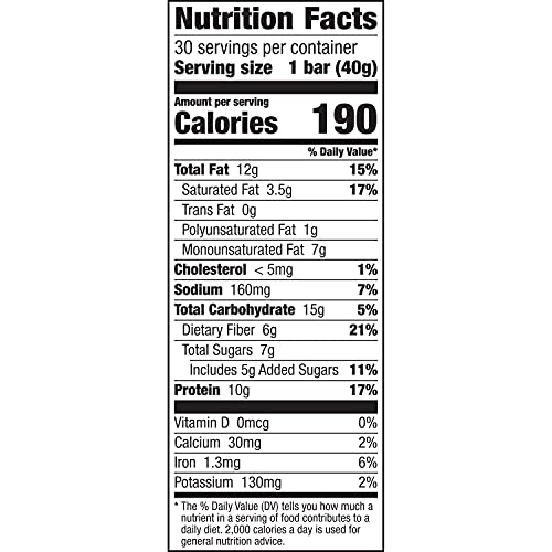 Nature Valley Chewy Protein Granola Bars, Peanut Butter Dark Chocolate, 30 Bars, 42.6 Oz