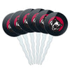 Lenoir-Rhyne University Secondary Logo Cupcake Picks Toppers Decoration Set of 6