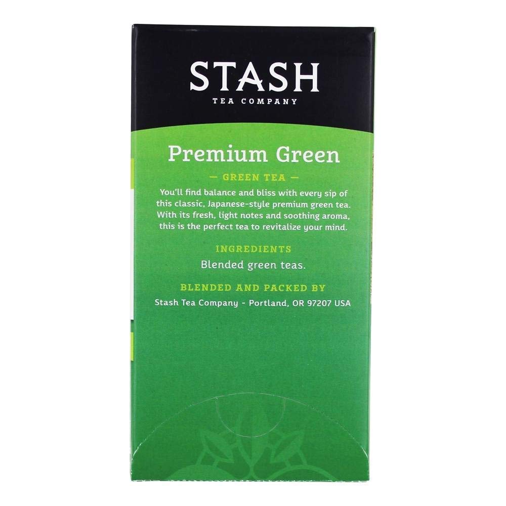 Stash Tea Green Premium, 20 Count