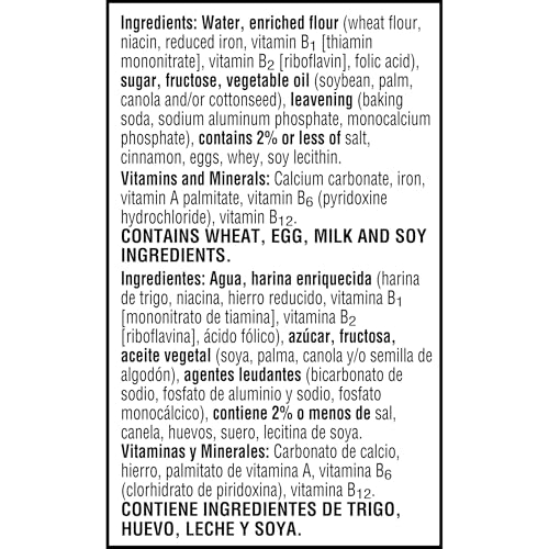 Eggo Frozen French Toaster Sticks, Frozen Breakfast, Breakfast Food, Cinnamon, 12.7oz Box (32 Sticks)