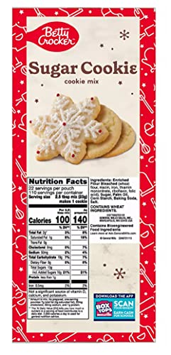 Betty Crocker Sugar Cookie Mix, 17.5 Oz - 5 Count (Pack of 1)