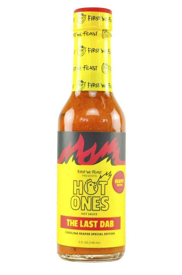 Hot Ones Last Dab Hot Sauce The Last Dab Reaper Edition Carolina Reaper Hot Sauce 5 Fl Oz