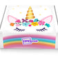 Unicorn Cookies Individually Wrapped Bulk For Kids Theme Birthday Party Favors 24 Pack Bulk For Kids Party Sugar Cookie Rainbow