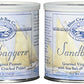 Blue Crab Bay Sandbaggers - Gourmet Virginia Peanuts with Sea Salt & Cracked Pepper, 12 Oz. Tin (Pack of 2)