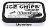 ICE CHIPS Candy Licorice Single Pack Candy, 1.76 Ounce