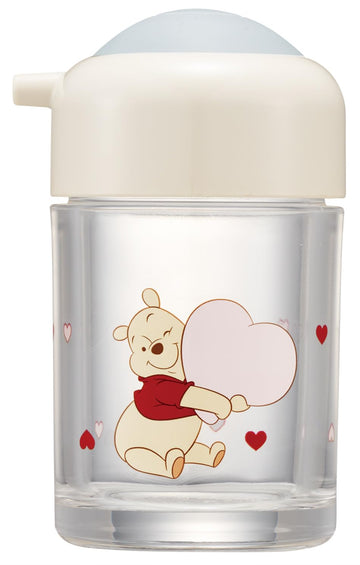 Skater TWSP11-A One-Push Soy Sauce Jug, 5.1 fl oz (150 ml), Made in Japan, Disney, Winnie The Pooh