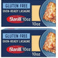 (Pack of 2) Gluten Free Oven-Ready Lasagna, 10 Ounce Boxes