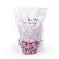 Just Candy Pink Candy Kisses Milk Chocolate - 90 Count, Approximately 90 Pieces