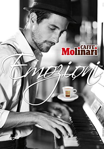 Caffè Molinari Espresso Coffee Beans, 1Kg (2.2lb), Off-White