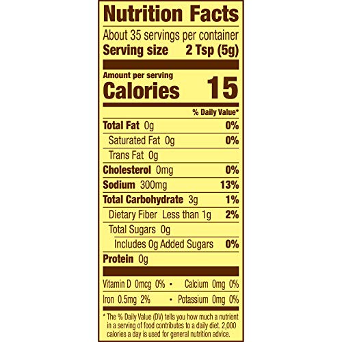Old El Paso Taco Seasoning, Original, Large Size, 6.25 oz.