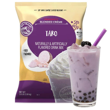 Big Train Dragonfly Taro Blended Crme Beverage Mix, 3.5 Pound (Pack of 5)
