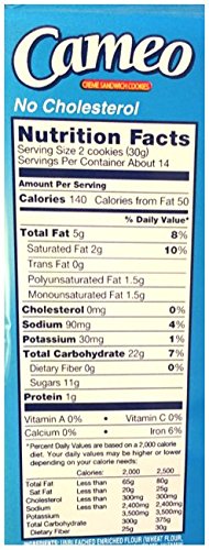 Cameo Creme Sandwiches Cookies (Pack Of 3)
