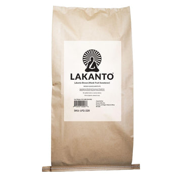 Lakanto Bulk Brown Monk Fruit Sweetener With Erythritol, Brown Sugar Substitute for Baking, Coffee, Oatmeal & More, Keto, Friend
