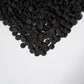 NIPEOR Rainbow Sprinkles Black Confetti Sprinkles 3.53oz/100g Edible Sprinkle Topping Confetti Sprinkles, Round Sprinkles for Ca