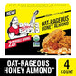 Daves Killer Bread Oat-Rageous Honey Almond Organic Snack Bars  4 Individually Wrapped Snack Bars