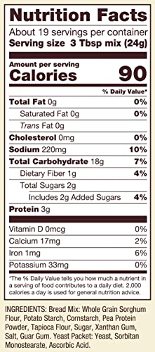 Bob's Red Mill Gluten Free Homemade Wonderful Bread Mix, 16 Oz