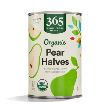 365 by Whole Foods Market, Organic Pear Halves, 15 Ounce
