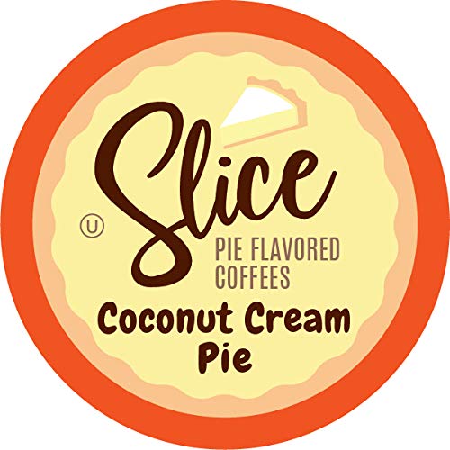 Slice Coffee Flavored Coffee Pods for Keurig - Coconut Cream Pie - 40 Count