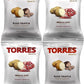 Generic Torres Premium Potato Chips 4 Pack - 2 Black Truffle & 2 Iberico Ham - Handcrafted Patatas Fritas, 1 Count