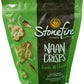 Kokobunch Variety Bundles Of Stonefires Authentic Naan Crisps Flatbread Cracker 4 or 3 Assorted Pack (6oz, 2 Bags of Garlic And