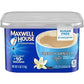 Maxwell House International Sugar Free French Vanilla Cafe Instant Coffee, Caffeinated, 4 Oz Can (Pack-8)