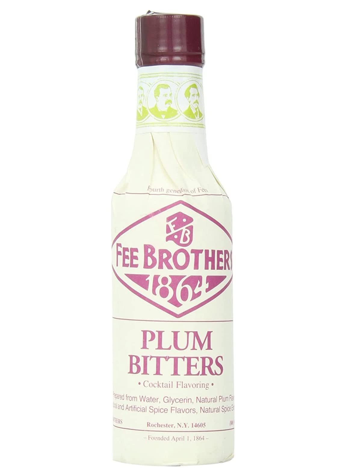 Fee Brothers Plum Bitters 5oz - Cocktail Mixer for Flavor Enhancement