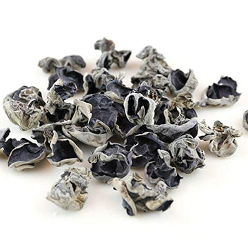 Xlseafood Nature Dried Black Fungus Woodear Mushrooms from Northeast China 8oz ?????????????? ?? 8?? (0.5)
