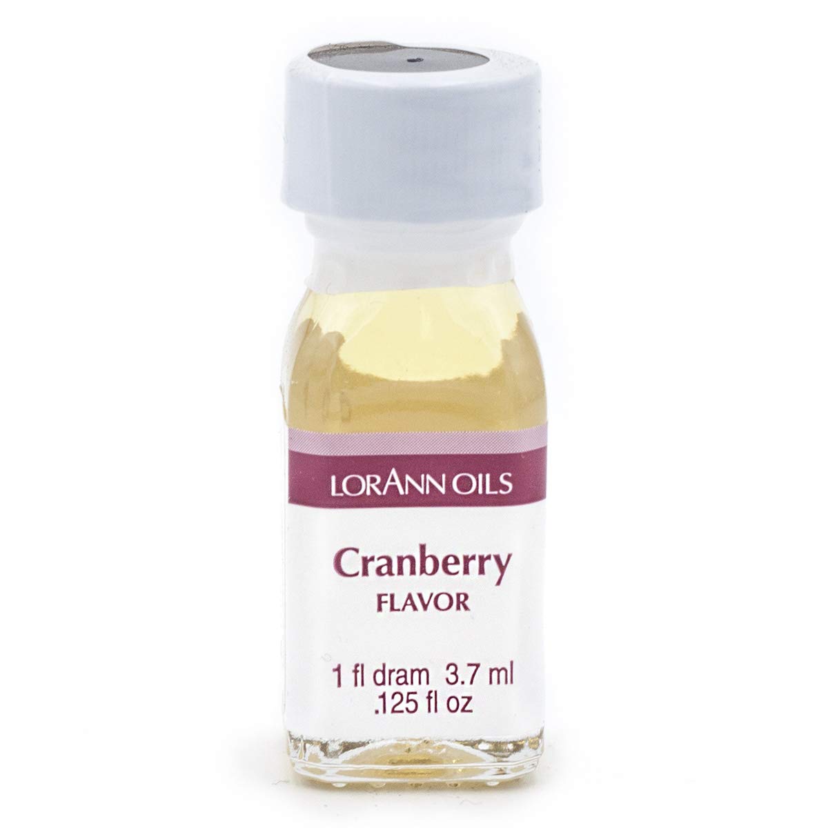 LorAnn Cranberry SS Flavor Flavor, 1 dram bottle (.0125 fl oz - 3.7ml - 1 teaspoon) - 2 Pack