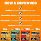 Born Simple Ready to Eat Meals  Variety Pack |Includes Chipotle  Teriyaki  Thai Chicken & Ultimate Mac and Cheese|IMPROVED RECIPE - High Protein  Prepared Meal  Microwavable Entree  11 oz (Pack of 4)