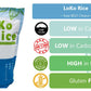 Konjac Rice,Shirataki Rice,Low Calorie,Keto Friendly,Lo Ko Rice, Healthy, Low-Carb,Holiday Gifts, Sushi,Healthy Diet,Californiar