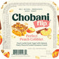 Chobani Flip, Low-Fat Greek Yogurt Perfect Peach Cobbler, 4.5oz