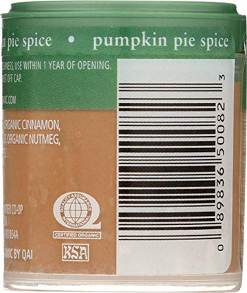 Simply Organic Pumpkin Pie Spice, Certified Organic | 0.46 Oz