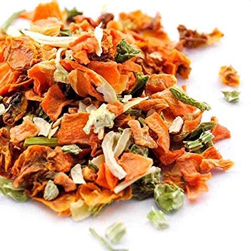 NatureJam Dried Vegetable Soup Blend - 10 Pounds Dehydrated Vegetable Flakes for Ramen Noodle Soup