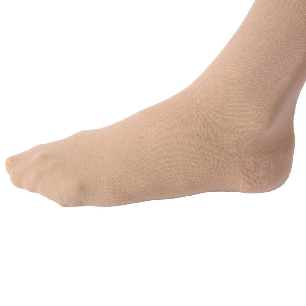 Jobst Relief Knee High 15-20 Mmhg Compression Stockings, Closed Toe, Small Petite, Beige