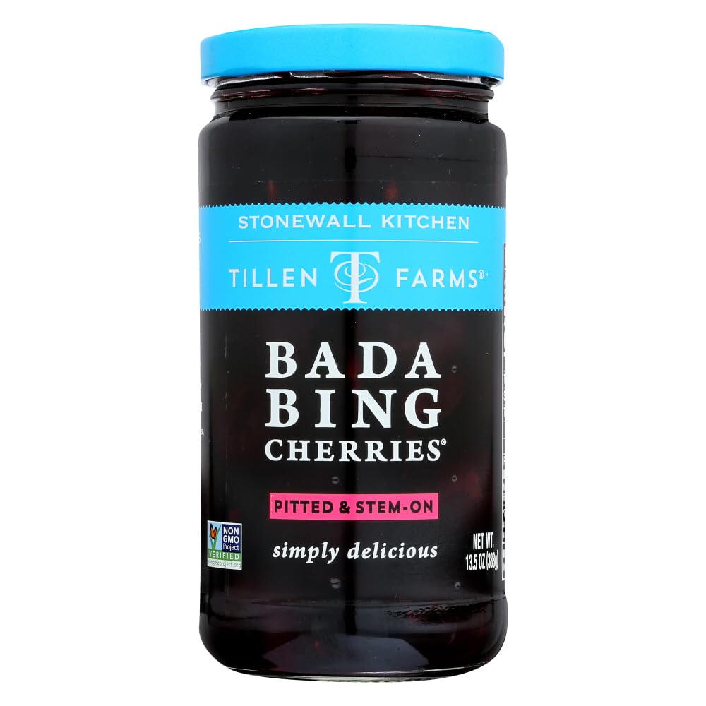 Tillen Farms Cherry Bada Bing Cherries, 13.5 Ounce (Pack of 3)