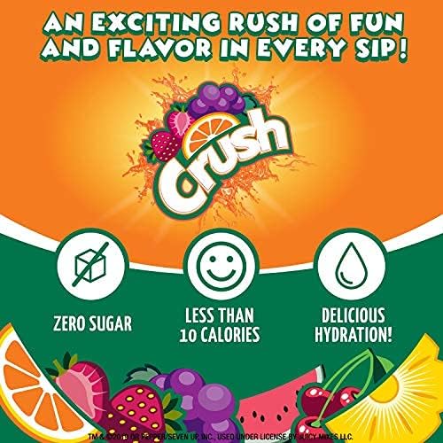 Orange Crush- Powder Drink Mix - Sugar Free & Delicious, Makes 72 Flavored Water Beverages