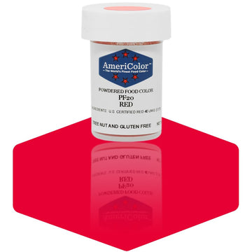 Americolor Powder Food Color, 3Gm, Red