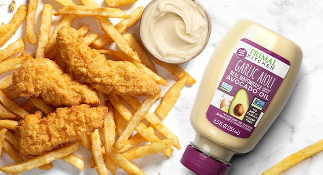 Primal Kitchen Garlic Aioli Mayo Squeeze, 8.5 ounce