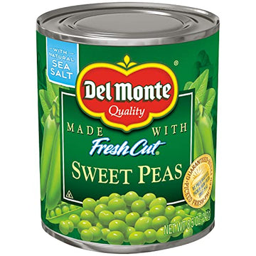 Del Monte Canned Fresh Cut Sweet Peas, 8.5 Ounce