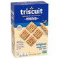 Triscuit Minis Original Whole Grain Wheat Crackers, Vegan Snacks, Bulk Snack Crackers, 6 - 8 oz Boxes