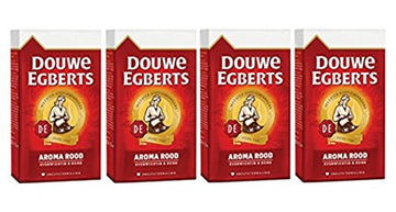Douwe Egberts Aroma Rood Ground Coffee, 17.6-Ounce (Pack Of 4)