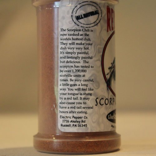 Wicked Reaper Extreme Chili Powder Gift Set, 3 Pack - Ghost, Scorpion, Carolina Reaper, 2 oz Bottles