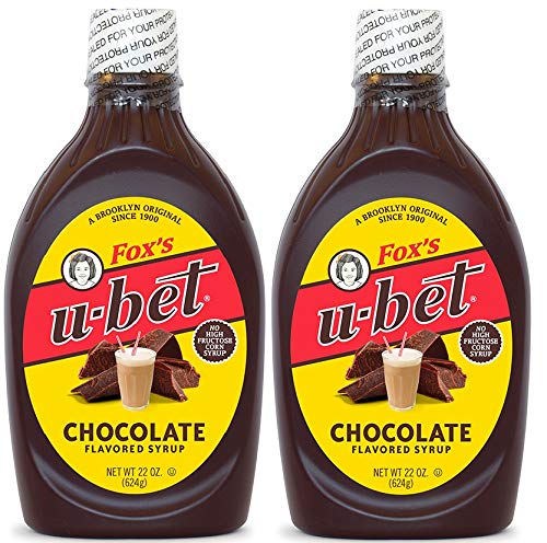Foxs U-Bet Original Chocolate Flavor Syrup, 22 Ounce (Pack of 2)