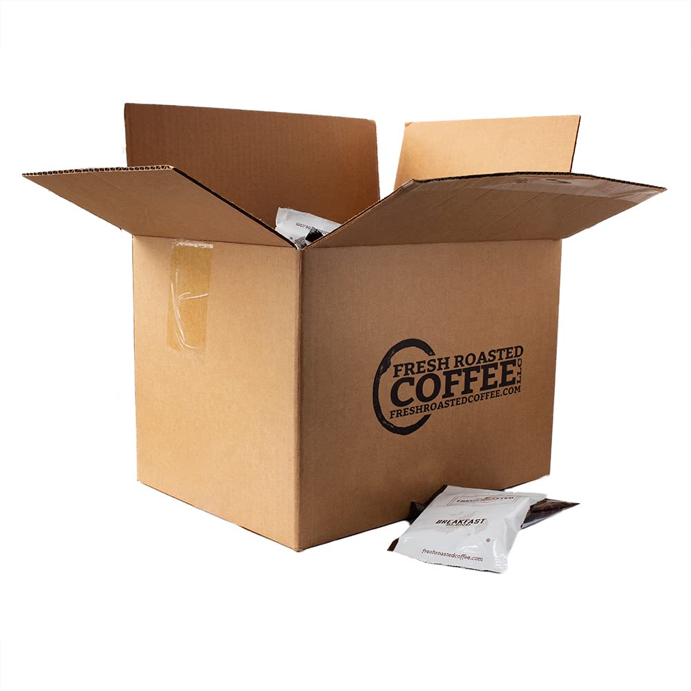 Fresh Roasted Coffee, Breakfast Blend, Kosher, Pre-Ground Fractional Packs, 1.75 Ounce, 126 Count