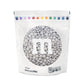 M&MS WORLD Milk Chocolate Platinum Candy-5lbs of Bulk Candy in Resealable Pack for Candy Buffet,Birthday Parties,Theme Meetings,