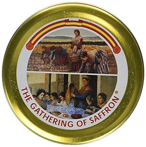 AIVA Saffron - Pure Spanish Saffron, 1 gm x 12 Tins, Imported, Quality Guaranteed