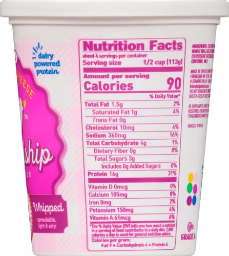 Saputo Friendship 251 Low Fat Whpd Pln ct C, 16 oz