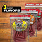 Old Trapper Deli-Style Beef Sticks, Teriyaki Flavor, 15-Ounce Package, Great For On-The-Go Snacking, Six Grams Of Protein And Le