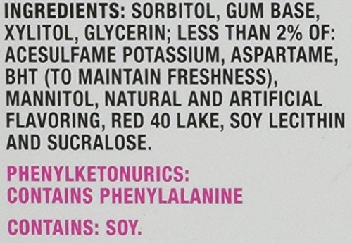 Trident Sugar-Free Bubblegum Gum, 14 Count (Pack of 15) - Delicious Chewing Gum for Fresh Breath